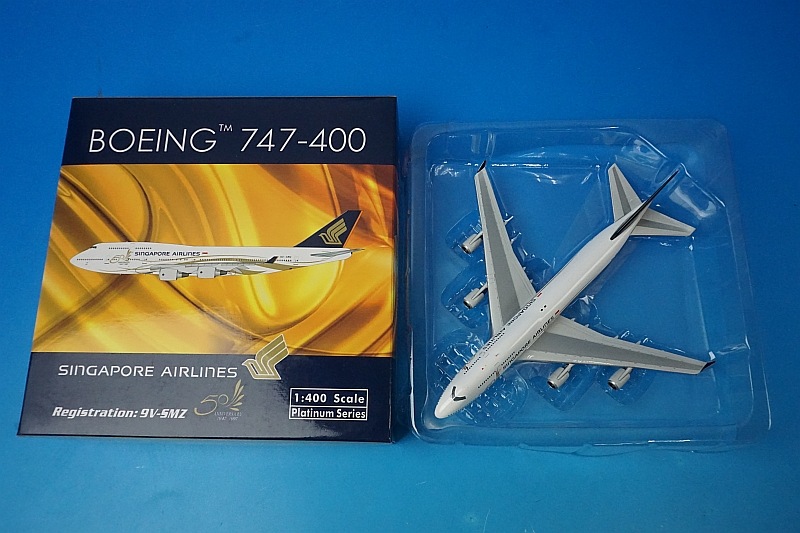 1/400 B747-400 ���󥬥ݡ��� 50th 9V-SMZ ��10809�� �ե��˥å���/���