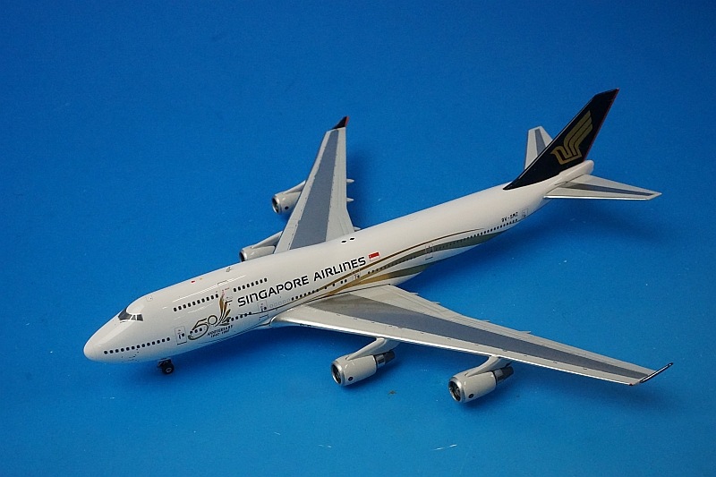 1/400 B747-400 ���󥬥ݡ��� 50th 9V-SMZ ��10809�� �ե��˥å���/���