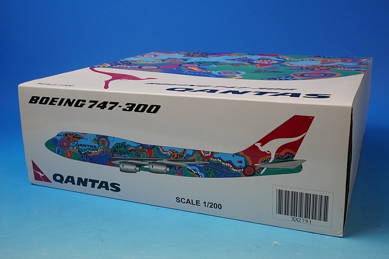カンタス航空 Boeing 747-300 VH-EBU 1/200 カンタス航空 Boeing 747-300 VH-EBU 1/200 - メルカリ