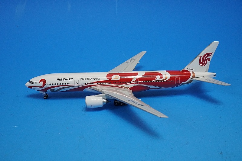 1/400 B777-200 エアチャイナ 中国国際 レッドフェニックス/赤