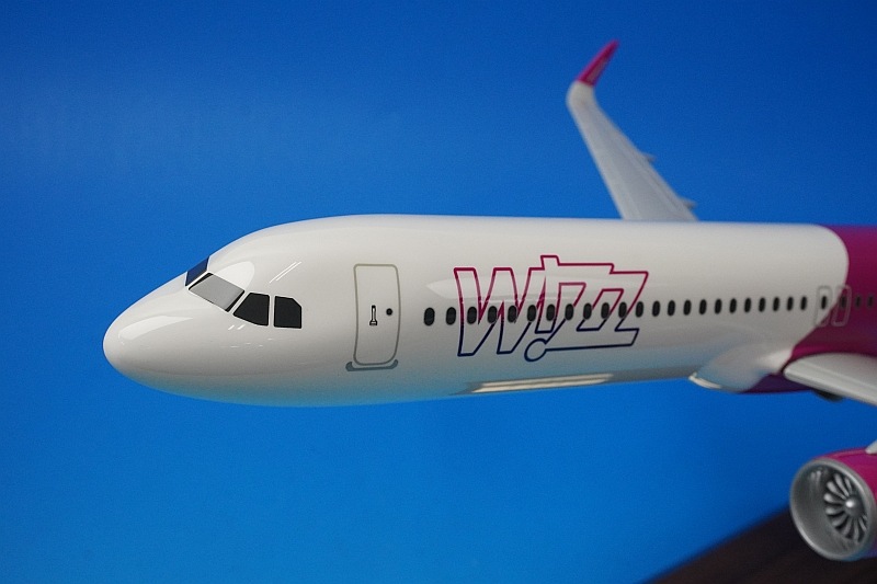 1/100 A321neo WIZZ/ウィズエアー（ハンガリー） G-WUKU パックミン