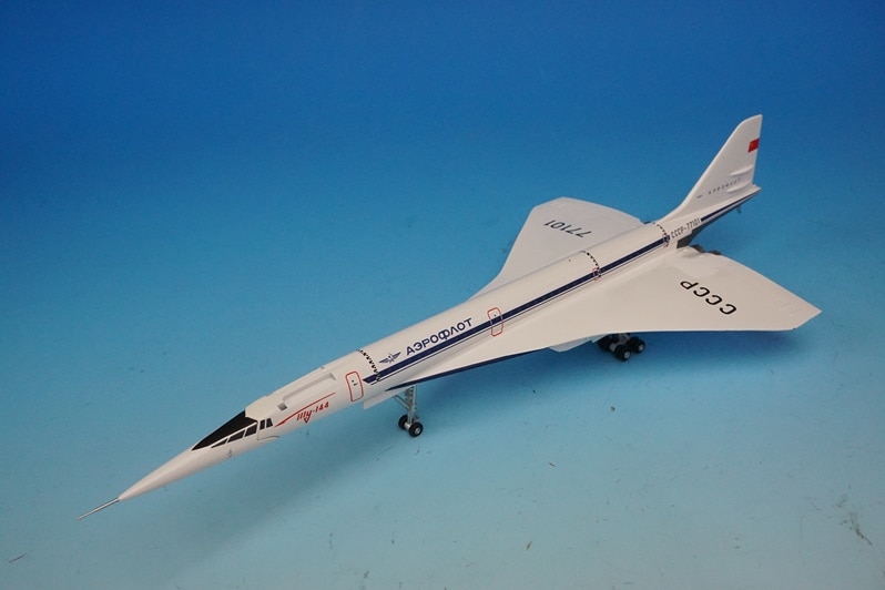 1/200 Tu-144S ツポレフ設計局 前量産試験機 アエロフロート塗装