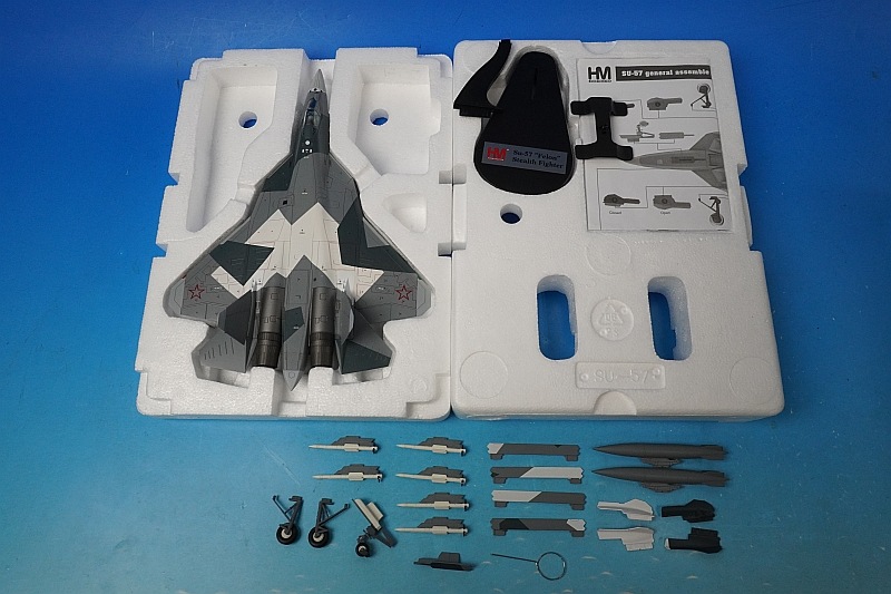 1/72 スホーイ Su-57 ロシア空軍 ステルス戦闘機 054 ［HA6803