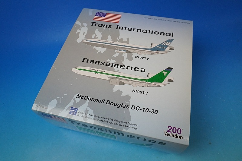 1/200 DC-10-30 �ȥ�󥹥���ꥫ N103TV ��AV2DC10746] ���ӥ��������/���