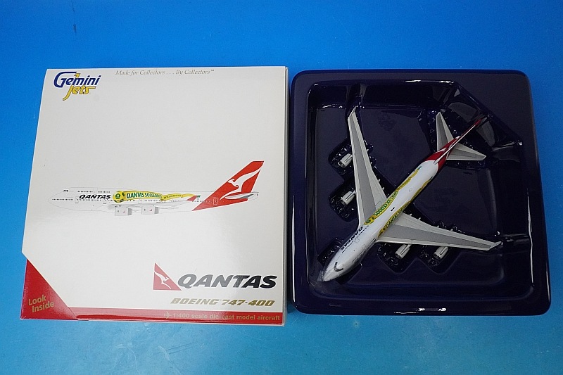 1/400 B747-400 ���󥿥� SOCCERROOS/���å��롼�� VH-OJS [GJQFA962] �����ߥ�/���