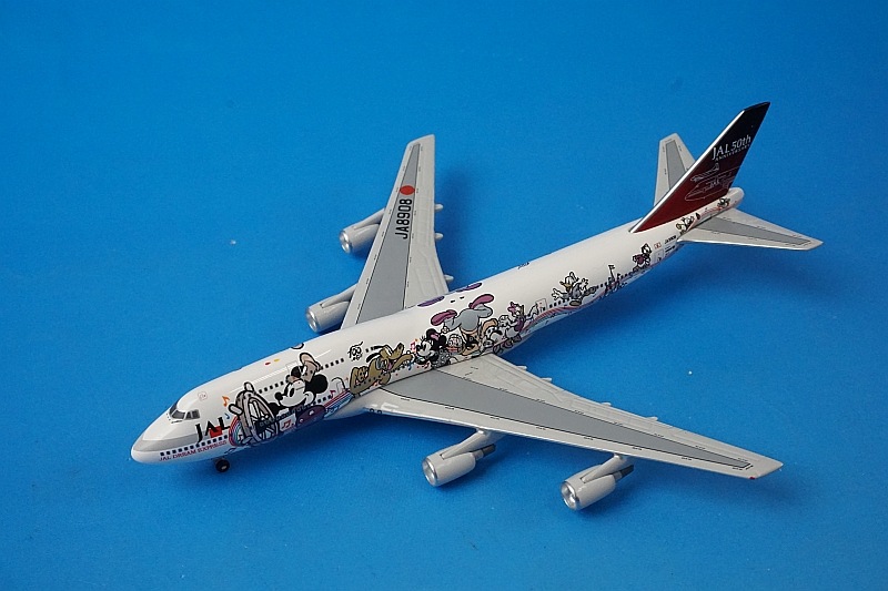 1/500 B747-400D JAL �ɥ꡼�२�����ץ쥹 �ե�󥺹� JA8908 �ӥå��С���/���