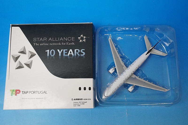 1/400 A330-200 TAP �ݥ�ȥ��� ��������/���������饤���� 10YEARS CS-TOH [10273�� �ե��˥å���/���