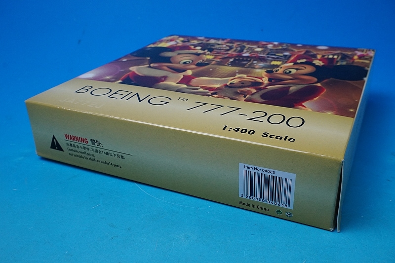 1/400 B777-200 JAL ディズニー 30th ハピネスエクスプレス JA772J