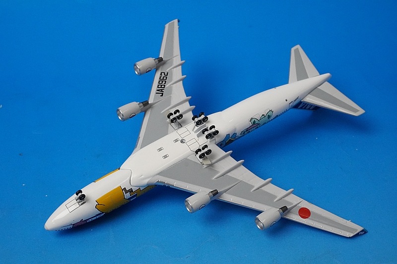 1/400 B747-400 ANA �ݥ���󥸥��å� ���󥿡��ʥ���ʥ� JA8962 [2004-030] �ӥå��С���/���