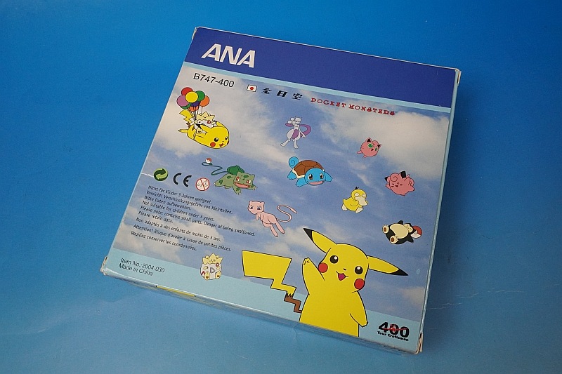 1/400 B747-400 ANA �ݥ���󥸥��å� ���󥿡��ʥ���ʥ� JA8962 [2004-030] �ӥå��С���/���