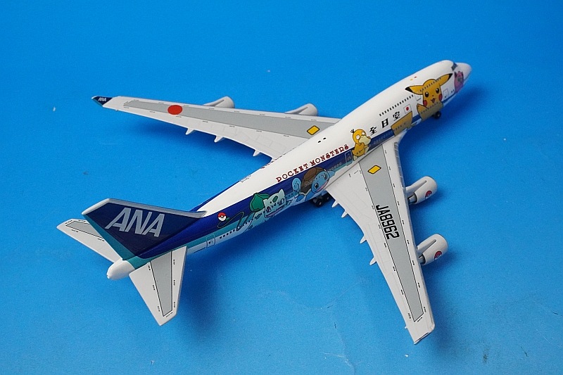 1/400 B747-400 ANA �ݥ���󥸥��å� ���󥿡��ʥ���ʥ� JA8962 [2004-030] �ӥå��С���/���