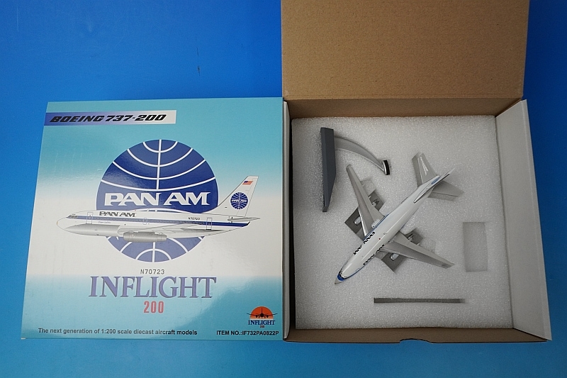 1/200 B737-200 PANAM パンナム N70723 ［IF732PA0822P］ イン