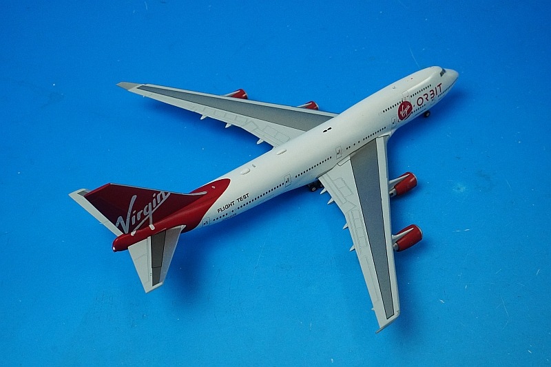 1/400 B747-400 Virgin ヴァージンオービット ランチャーワン空中発射