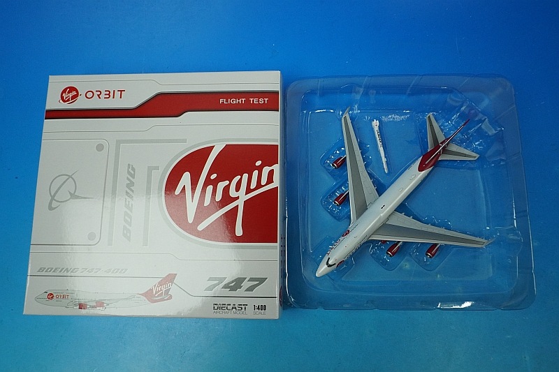 1/400 B747-400 Virgin ヴァージンオービット ランチャーワン空中発射