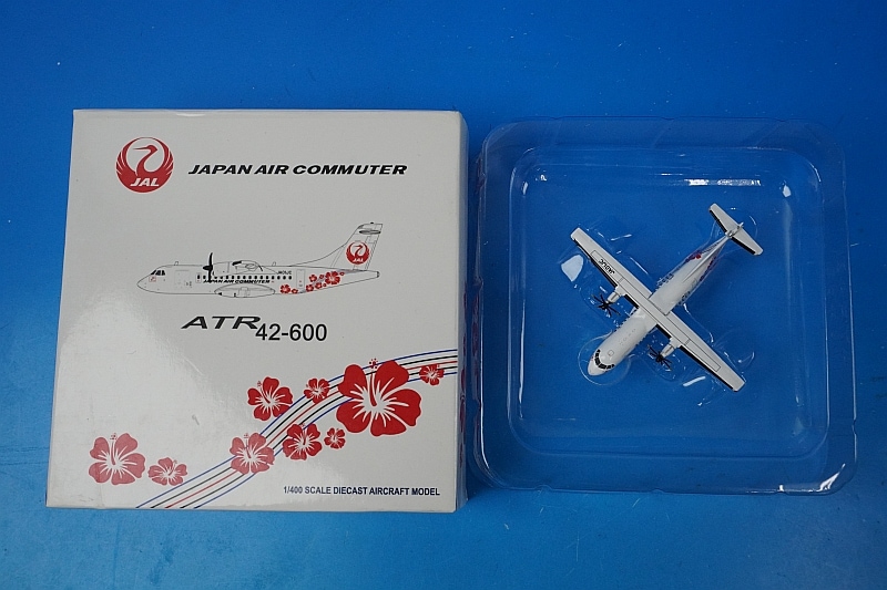 【希少】JAC ATR42-600 ハイビスカス JCウイングス 1/400 1/400 ATR42-600 JAC 日本エアコミューター ハイビスカス塗装