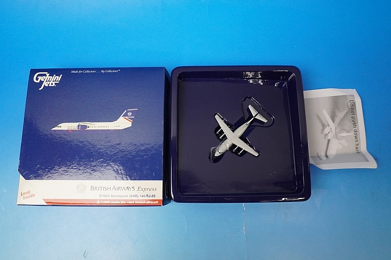 1/400 �֥�ƥ��å��奢�������ڡ�����BAE)146/RJ-85 �֥�ƥ��å��� G-MANS ��GJBAW763�� �����ߥ�/���