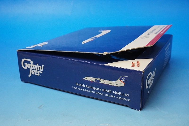 1/400 �֥�ƥ��å��奢�������ڡ�����BAE)146/RJ-85 �֥�ƥ��å��� G-MANS ��GJBAW763�� �����ߥ�/���