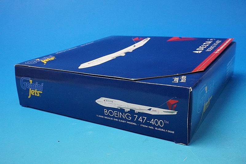 1/400 B747-400 �ǥ륿 N668US ��GJDAL1302�� �����ߥ�/���