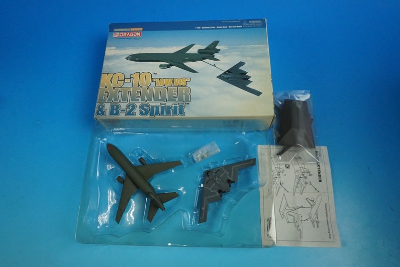 1/400 KC-10 �������ƥ���� �ꥶ���� & B2 ���ԥ�å� �����С������륰�쥤 ��55665] �ɥ饴��/���