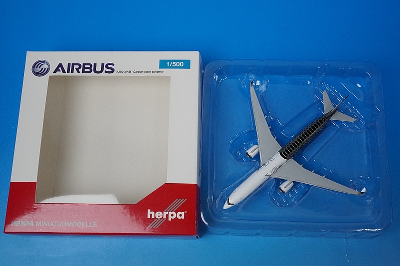 1/500 A350-900 エアバス ハウスカラー カーボン塗装 F-WWCF [528801