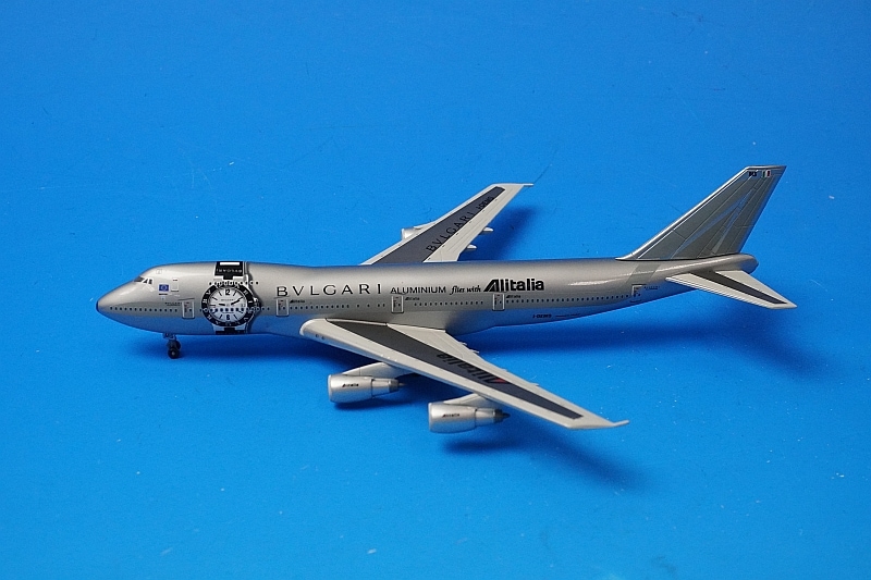 1/400 B747-200 アリタリア ブルガリ塗装 I-DEMS ［55538
