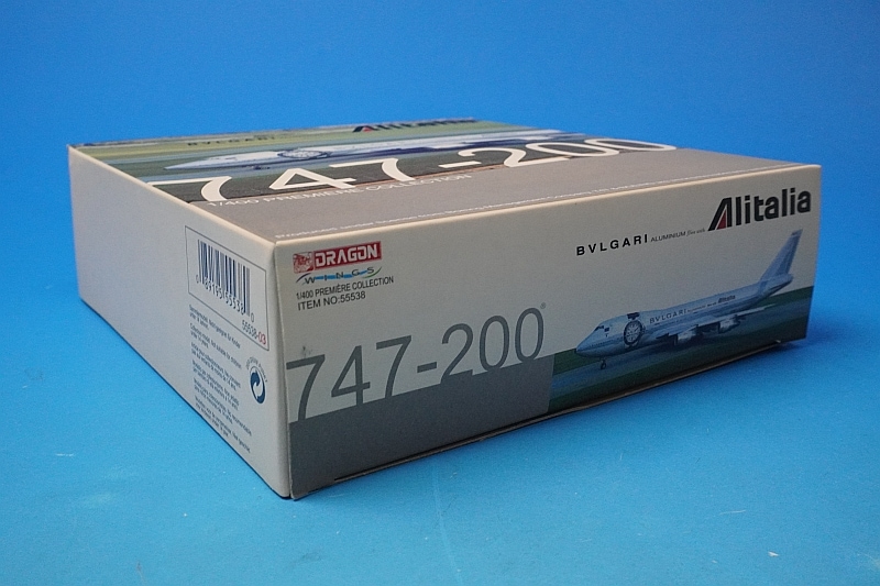 【ブルガリ】【限定品】【希少】アリタリア航空 ヘルパ　1/500 1/500 B747-200 アリタリア ブルガリ塗装 I-DEMS [502689