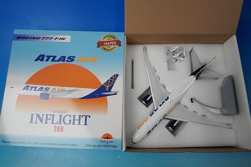 1/200 B777F ���ȥ饹���� N703GT ��IF777F5Y1024�� ����ե饤��/���