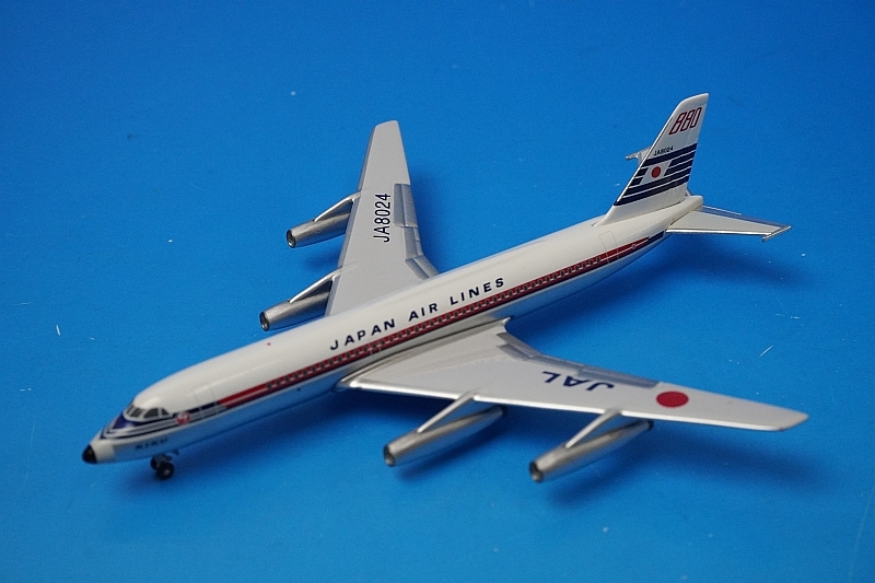 貴重！1/400 JAL 日本航空　CV−880 コンベア880 1/400 コンベア CV-880 JAL 旧鶴丸塗装 KIKU 菊 JA8024 アエロ