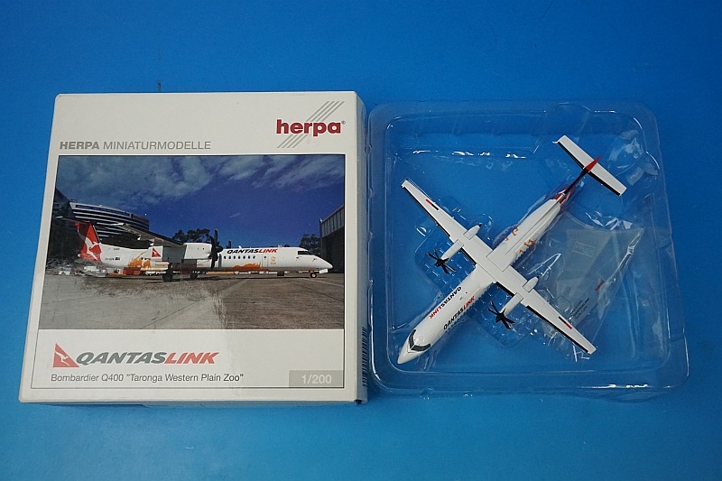 1/200 DASH8-Q400 ���󥿥���� Taronga Zoo Livery VH-QOW ��554251�� �إ��/���