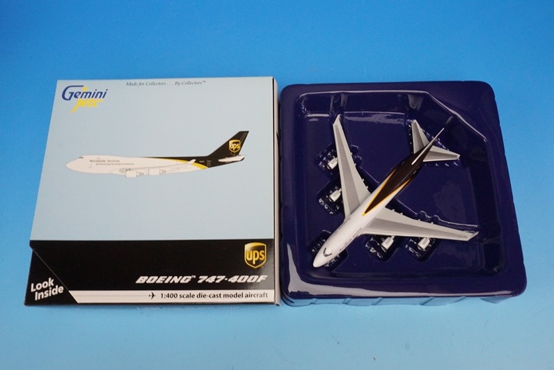 1/400 B747-400F UPS ユナイテッドパーセルサービス N572UP [GJUPS861B