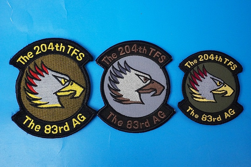 Atlantic Eagles ワッペン ワッペン JASDF 航空自衛隊 第204飛行隊 The 83rd AG イーグルヘッド