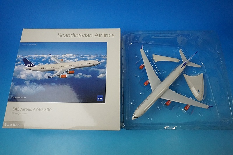 1/200 A340-300 SAS �����󥸥ʥӥ� SE-REA ��DM9816] �إ��/���