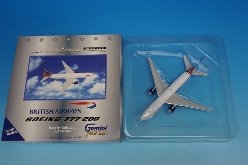 1/400 B777-200 ブリティッシュ Benyhone Tartan G-VIIJ ［GJBAW355