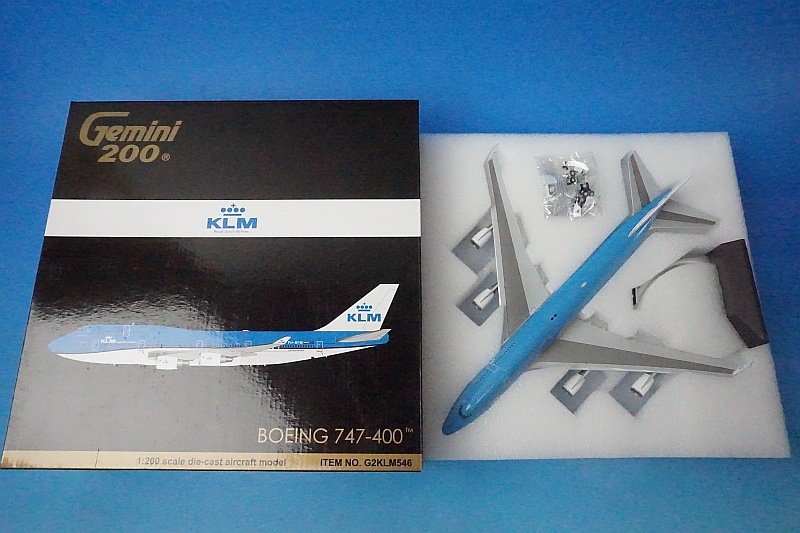 1/200 B747-400 KLM オランダ PH-BFW ［G2KLM546］ ジェミニ/中古