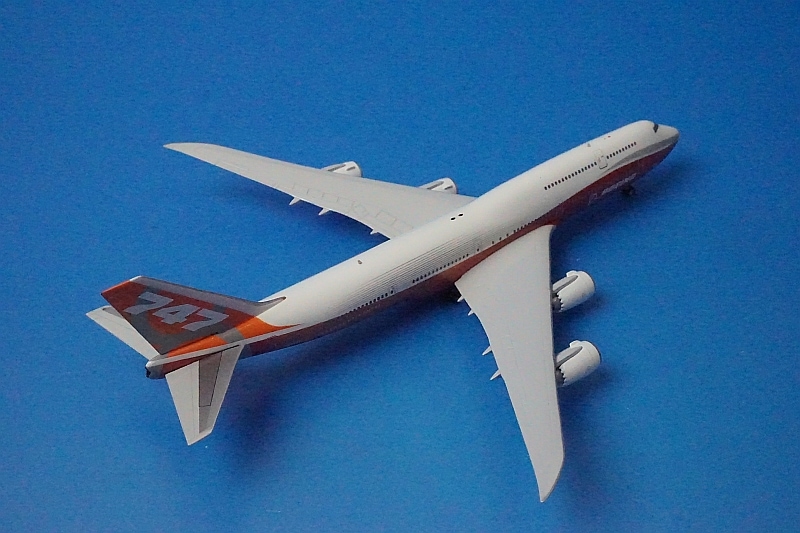 1/400 B747-8i �ܡ����� �ϥ������顼 �����륢���� Sunrise Livery N6067E �����������° [10523] �ե��˥å���/���