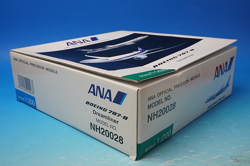 1/200 B787-8 ANA ドリームライナー ＊レジ番付与なし [NH20028