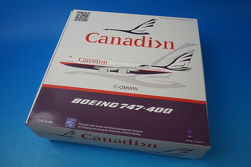 1/200 B747-400 ���ʥǥ����� C-GMWW ��IF7440717] ����ե饤��/���