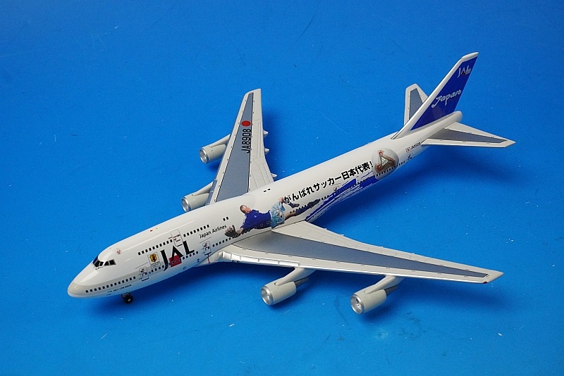 1/400 B747-400 JAL ����Ф쥵�å���������ɽ JA8908 �ɥ饴��/���