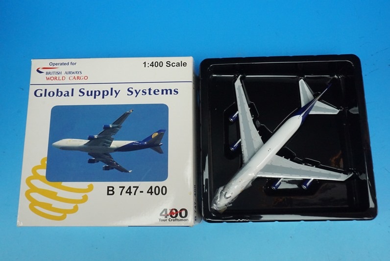 1/400 B747-400 Global Supply Systems/Х륵ץ饤ƥ G-GSSA ӥåС/