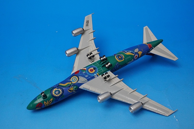1/400 B747-300 カンタス ナランジドリーミング VH-EBU Sky/中古