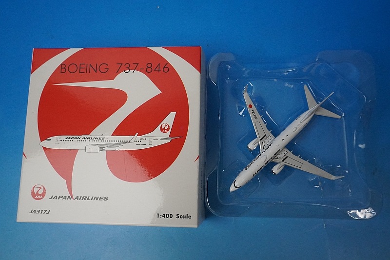 1/400 B737-846 JAL JA317J ［04643］ フェニックス/中古