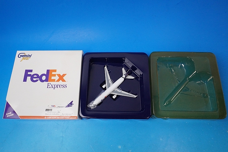 1/400 MD-11 FedEx フェデックス N595FE ［GJFDX412C］ ジェミニ