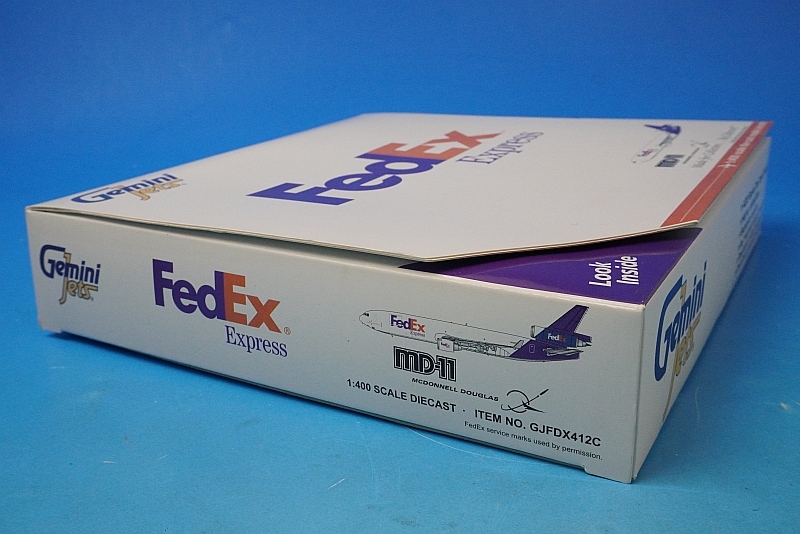 【希少！非売品FedEx MD-11 模型 1:400 ダイキャスト製／箱付き】 Amazon | Phoenix 1/400 完成品 FOR FedEx Express MD-11F