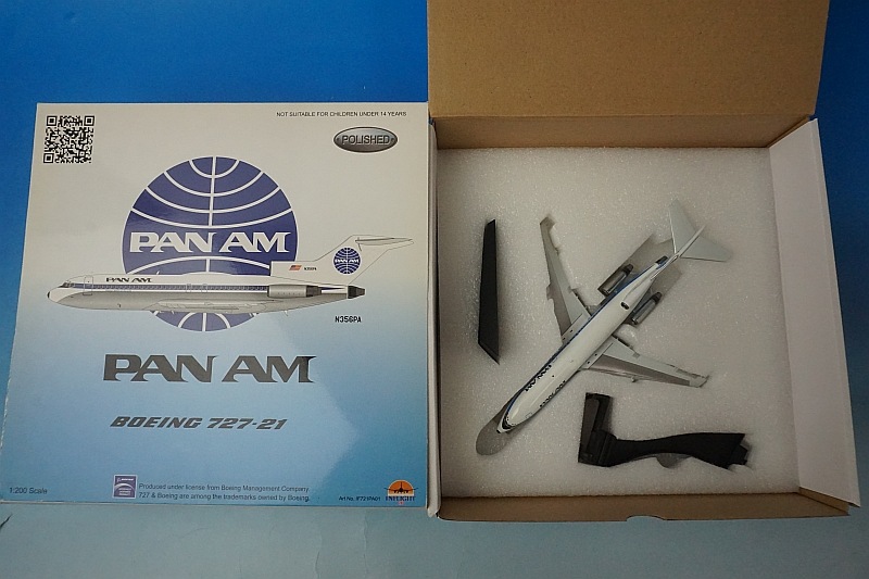 1/200 B727-21 PANAM �ѥ�ʥ� N356PA ��IF721PA01�� ����ե饤��/���