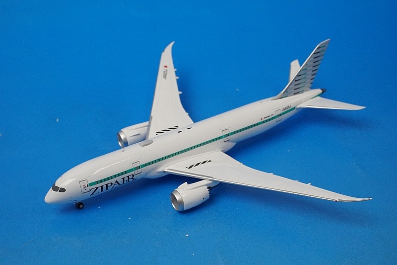 ZIPAIR BOEING 787-8 DREAMLINER 飛行機模型 1/400 B787-8 ZIPAIR ジップエア 新塗装 主翼地上姿勢 JA825J [59017