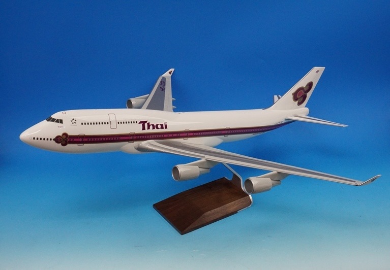 1/100 B747-400 ���� HS-TGF �ѥå��ߥ�/���