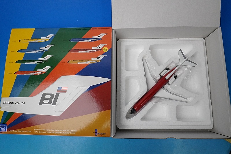 1/200 B727-100 �֥�˥չ�� Red Jellybean/��åɥ����꡼�ӡ��� N7296 [IF721017] ����ե饤��/���