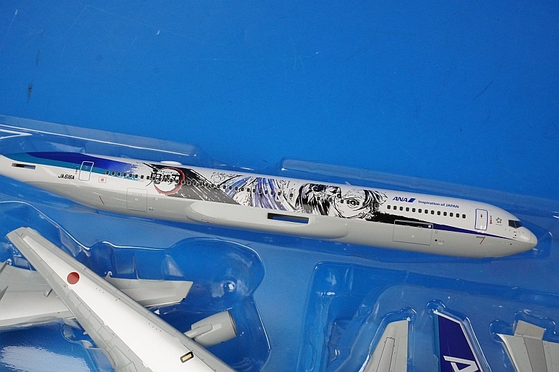 鬼滅の刃じぇっと壱　Boeing 767-300ER 1/200モデル　ギアあり Amazon | 全日空商事 1/200 BOEING 767-300ER JA616A 鬼滅の刃じぇっと