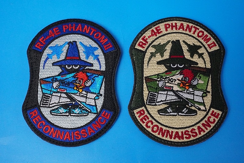 ワッペン JASDF 航空自衛隊 RF-4E ファントムII RECONNAISSANCE ＃57
