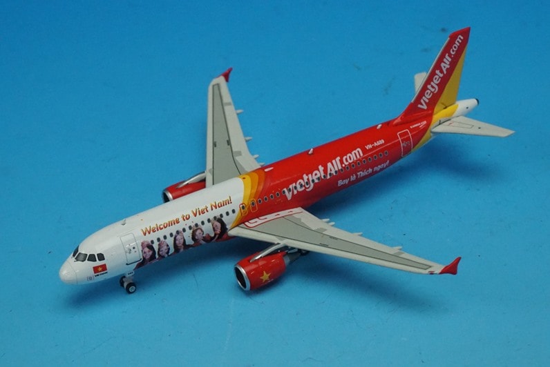 1/400 A320-200 ベトジェットエア ウェルカム・トゥ・ベトナム